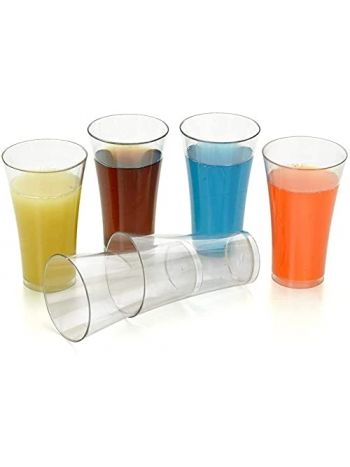 300 Ml Polycarbonate Milkshake, Falooda Glass, Ice-Cream Glass, Juice Glass, Water Glass, Wine Glass, Beer Glass, 6 pcs